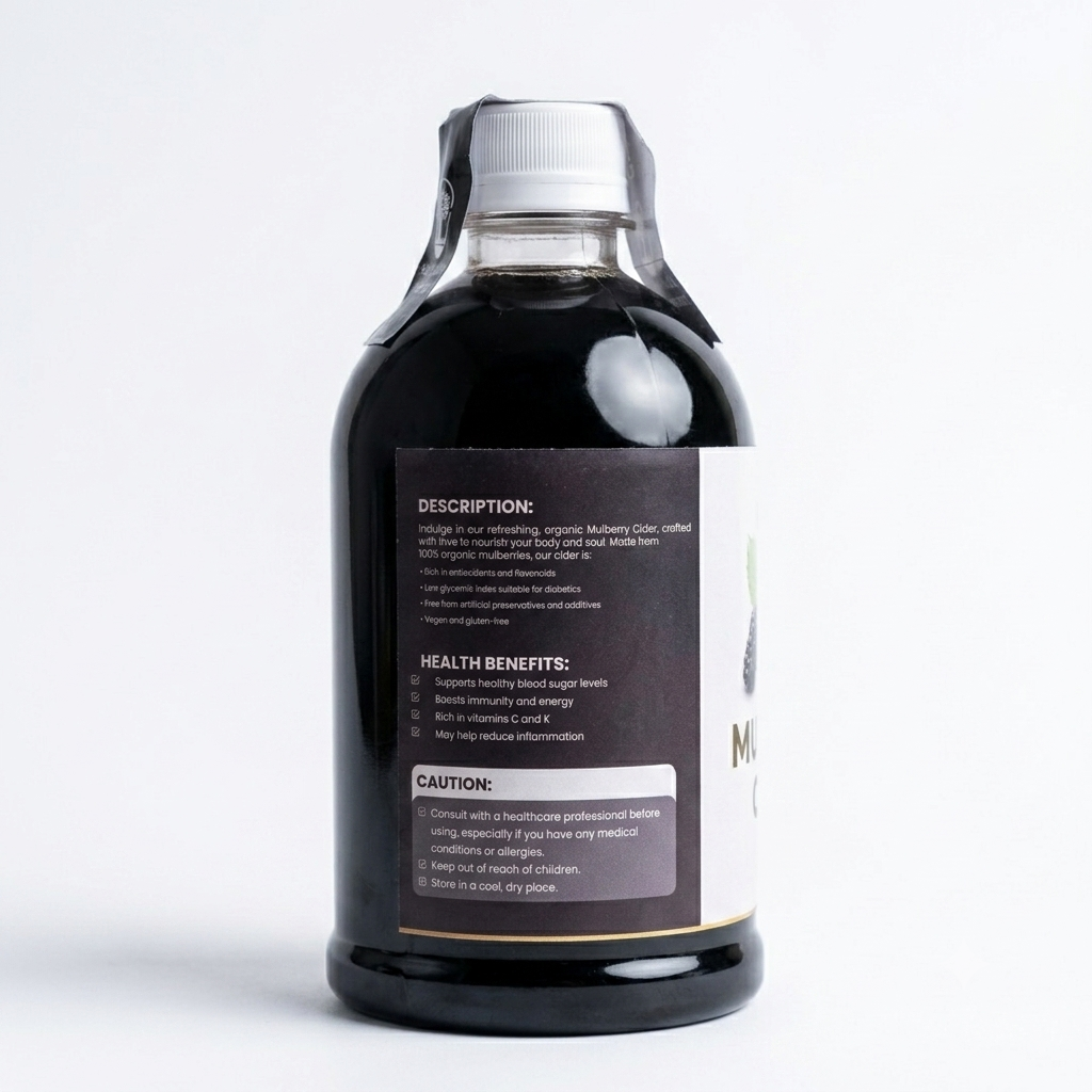 Mulberry cider vinegar